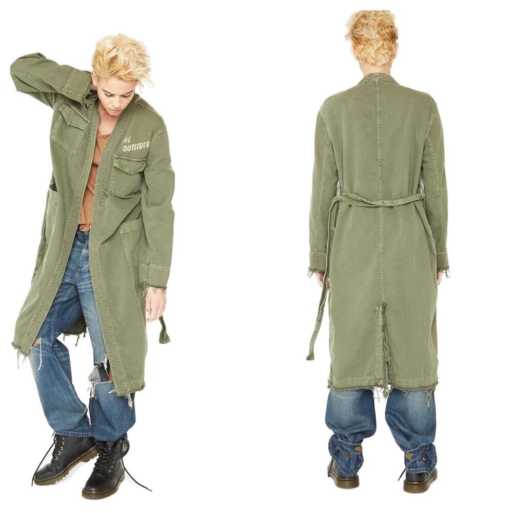 Free People x Sandrine Rose - NWT Army Long Jacket